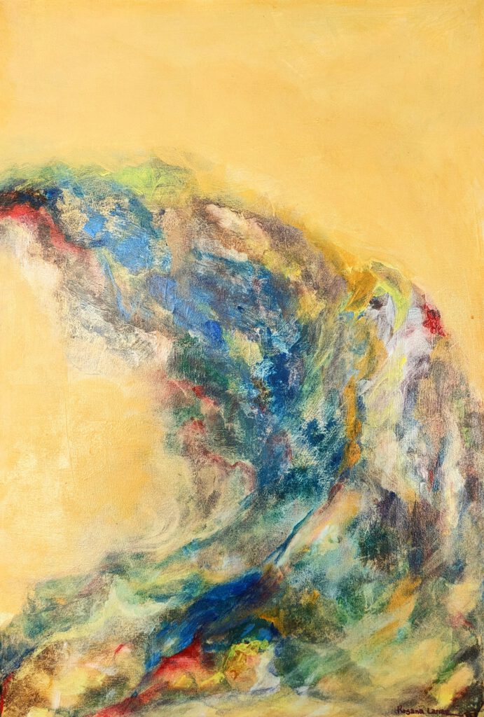Placer 75 x 50 Acrílico sobre lienzo