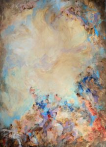 Numen acrylic on canvas. Finalist, TARTGET Prize 2026.